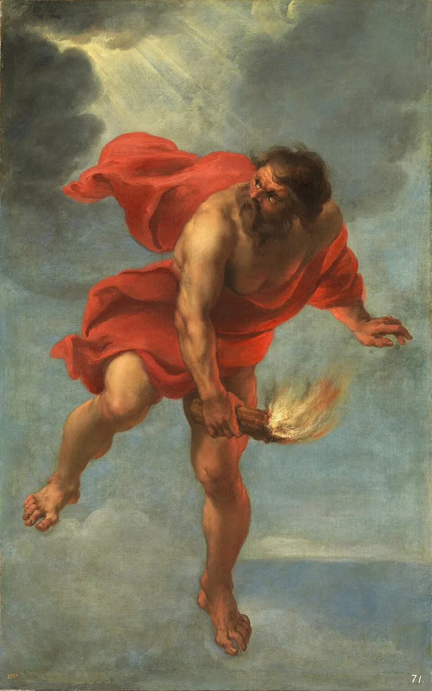 Prometheus Carrying Fire