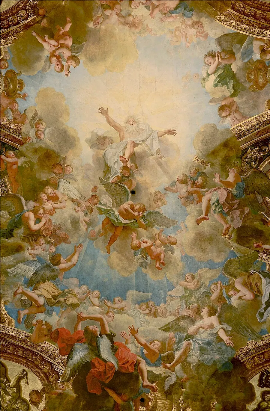 The Royal Chapel ceiling