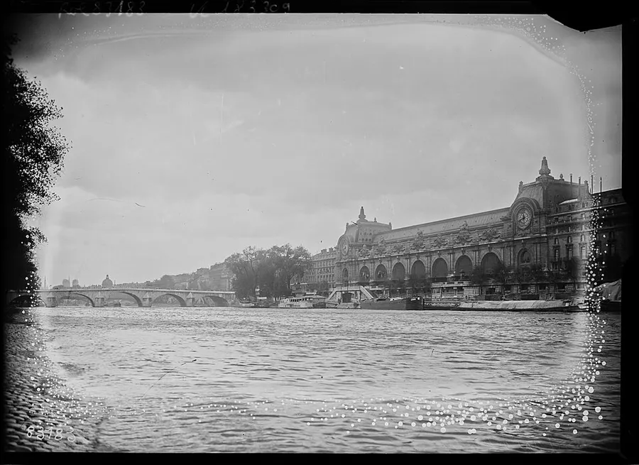 The Gare d’Orsay, photographed c. 1900s